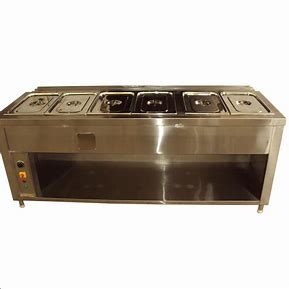 HOT BAIN MARIE RECTANGLE 6 FULL CONATINER